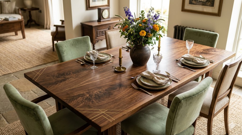  More Than a Meal: Why an Artistic Custom Wooden Dining Table Is the Heart of Your Home